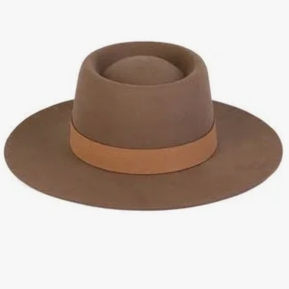 Lack of Color NWT The Mirage Boater Hat Brown Unisex 57cm M Wool main image 6